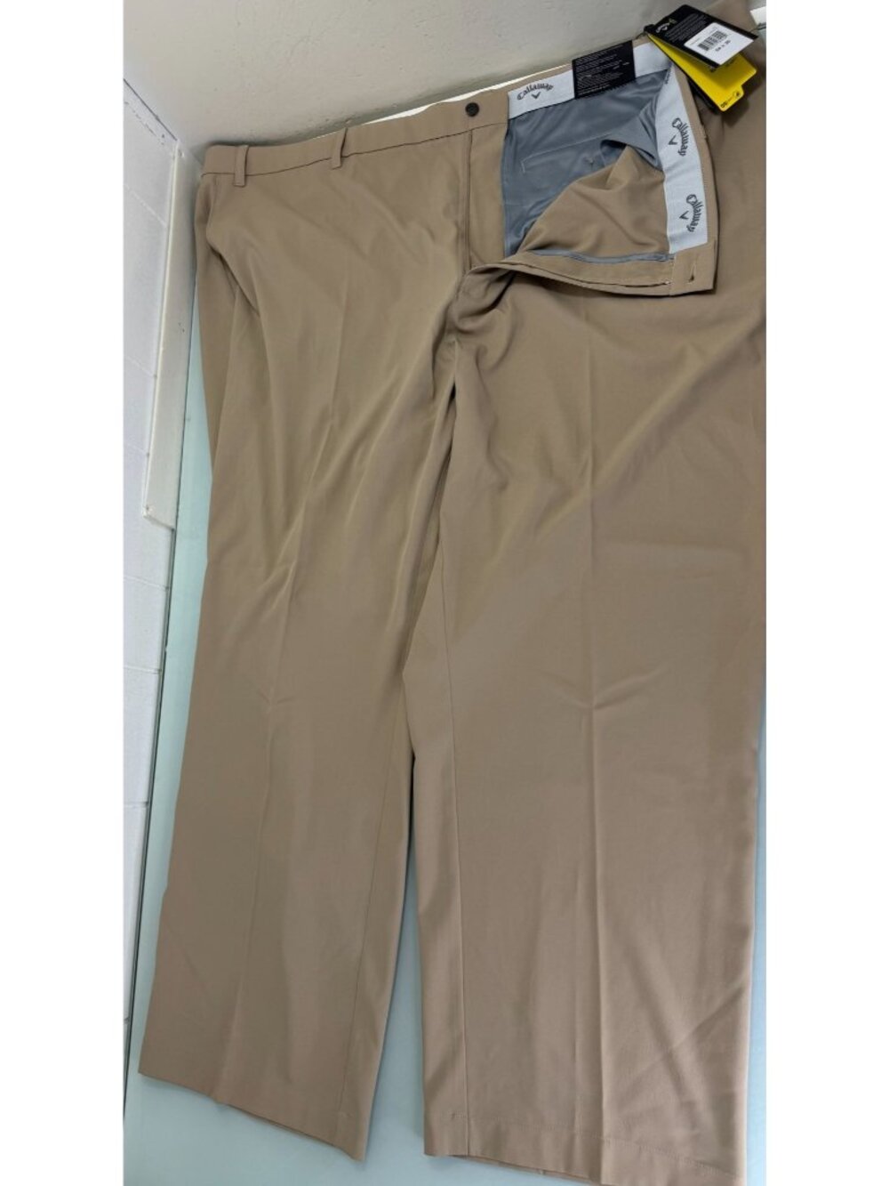 New Callaway Performance Pants Mens 54x30 Big Golf Opti-Stretch Opti-Dri UPF 50